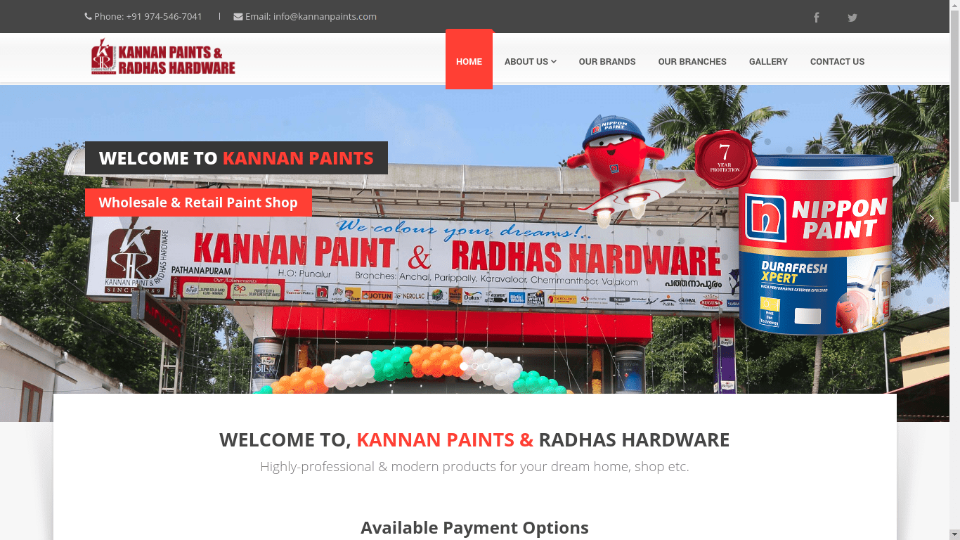 Kannan Paints & Radhas Hardware