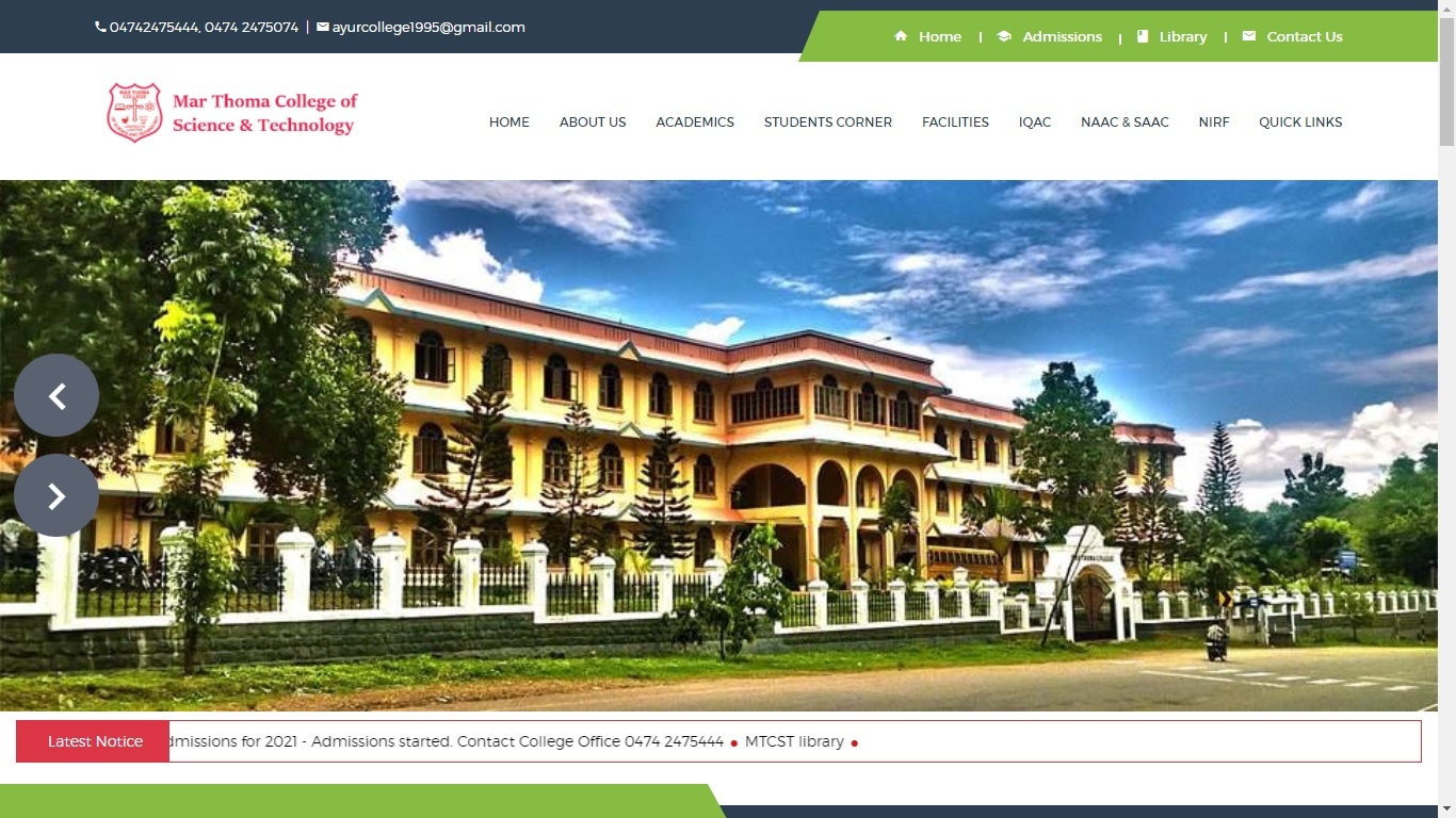 MarThoma College of Science & Technology